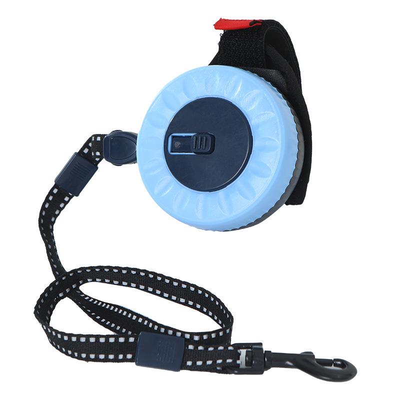 Bracelet-style retractable pet lead,multifunctional dog and cat lead that does not restrict hands for small to large breed dogs.