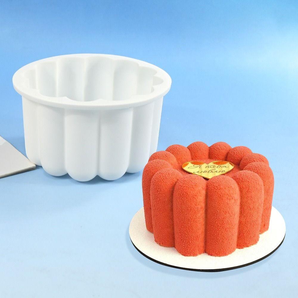 Silicone Material Bento Cake Silicone Mold Dessert Making 3D Soap Candle Wax Mould