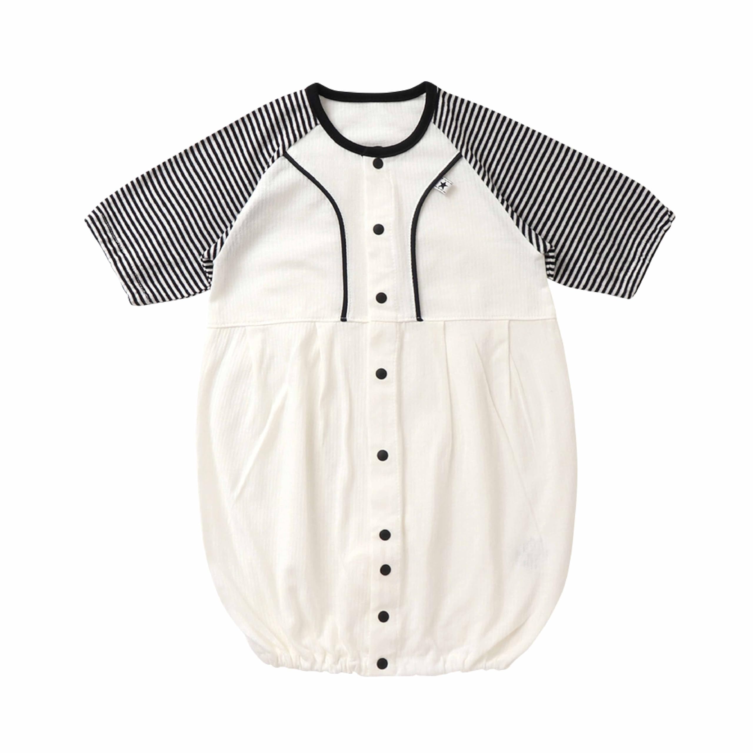 

Детский трикотажный джемпер реглан с застежками-кнопками, одежда для новорожденных, крутой подарок на детский праздник, крутой милый для мальчика девочки, монохромный черно-белый, хлопковый материал чёрный