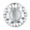 Square Round Watercolor Paint Tray Easy To Rinse Reusable Painting Palette Smooth Surface DIY Paint Pigment Tray Student