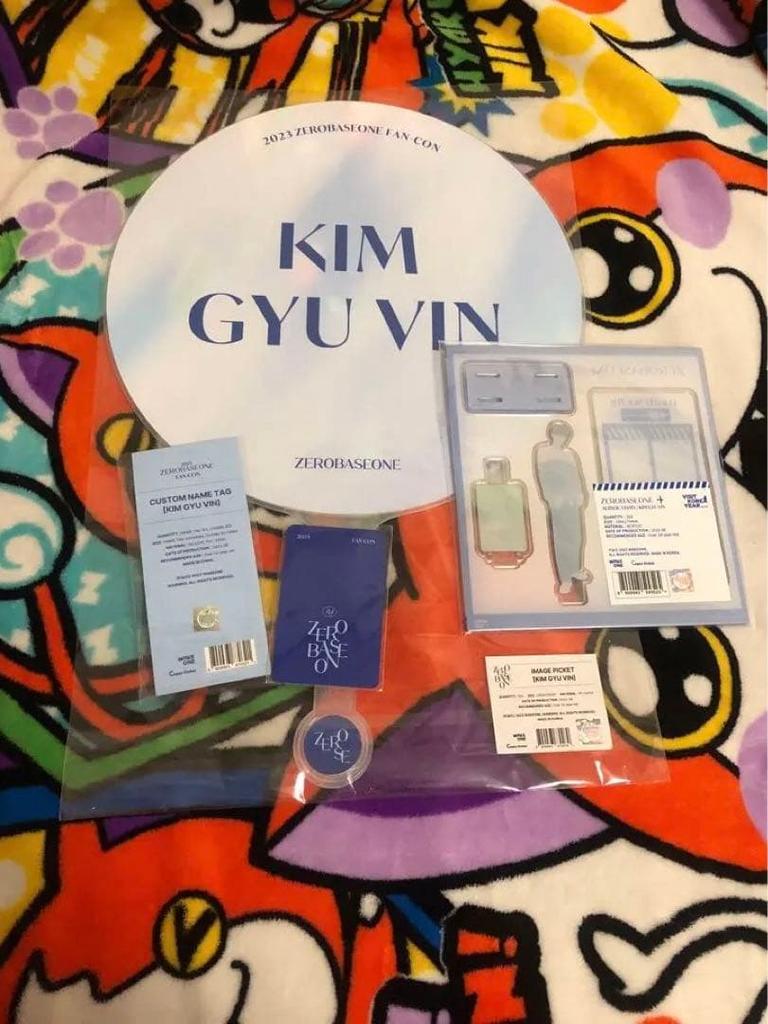 [USED] ZEROBASEONE Zebewan ZB1 Gyubin FANCON Goods