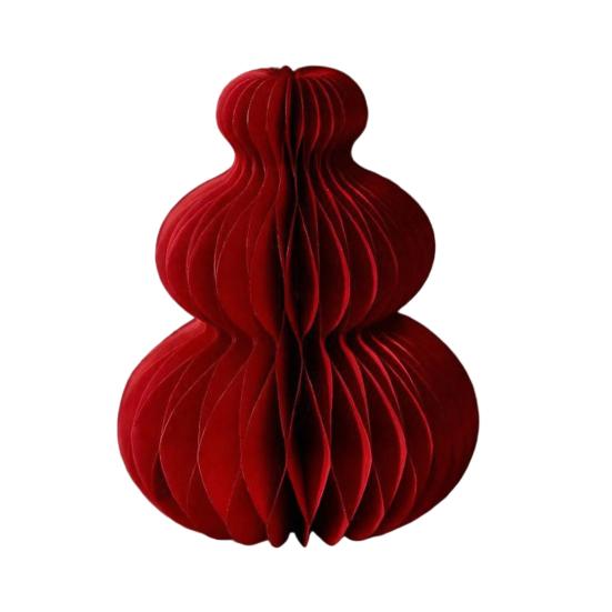 

Набор подвесных украшений для рождественской елки Легкая сборка Праздничный подвесной декор 3D украшение из сотовой бумаги C