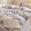 Bedding Set Four-piece Printing Skin-friendly Breathable Comfortable Bed Sheet Quilt Cover Pillowcase