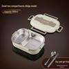 Bento Lunch Box Termica in Acciaio Inossidabile 304 - Ideale per Studenti e Lavoratori, Sigillata per la Freschezza, Regalo Perfetto o Uso Quotidiano