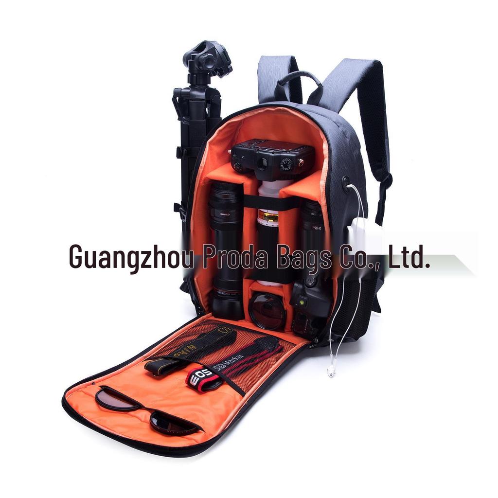 Cross-border DSLR & Drone Travel Bag with Removable Dividers for Photography