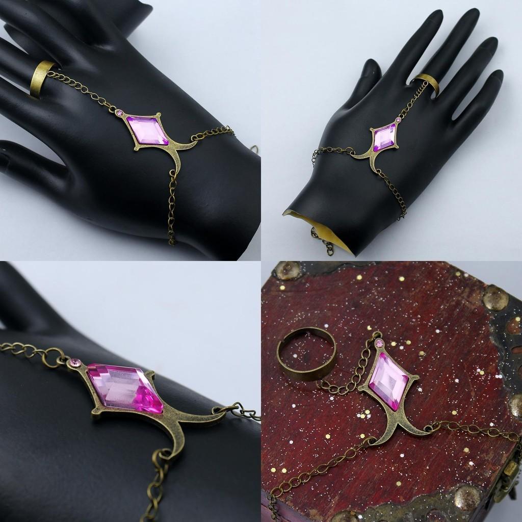 Madoka Puella Magi Magica Soul Bracelet Purple Character Cosplay Girls Cartoon
