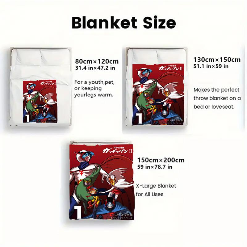 Astro Boy 2D Flat Pattern Flannel Blanket High Quality All Seasons Warmth and Comfort Perfect for Christmas Gifts.SMT0917266