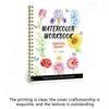1BOOK explosive watercolor workbook beginner watercolor painting coloring book exquisite flower cotton coloring book