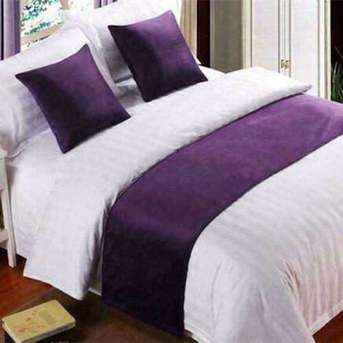 European Style Luxury Velvet Bed Runner Throw Home Hotel Decoration Bed Flag Wedding Bedroom Bed Tail Towel Pillowcase