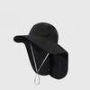 Summer New Style Breathable Quick-Dry UV Protection Bucket Hat Wide Brim Face Mesh Neck Flap Bucket Hat for Outdoor Fishing