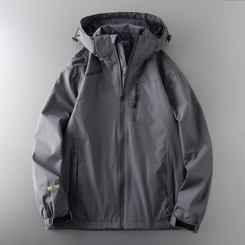 Spring & Fall Men's Windproof Waterproof Export Export Shell Jacket