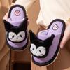 2025 Autumn/Winter Girls' Cute Princess Cotton Indoor Slippers for Medium & Large Children