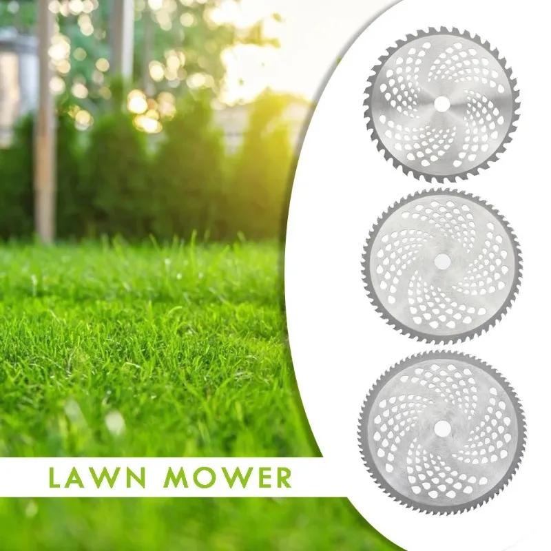 1 Pcs10 Inch 40/60/80 Teeth Universal Lawn Mower Sharp Blade Carbide Easy To Install Strong Durablefor Lawn Mower Weed Lawnmower