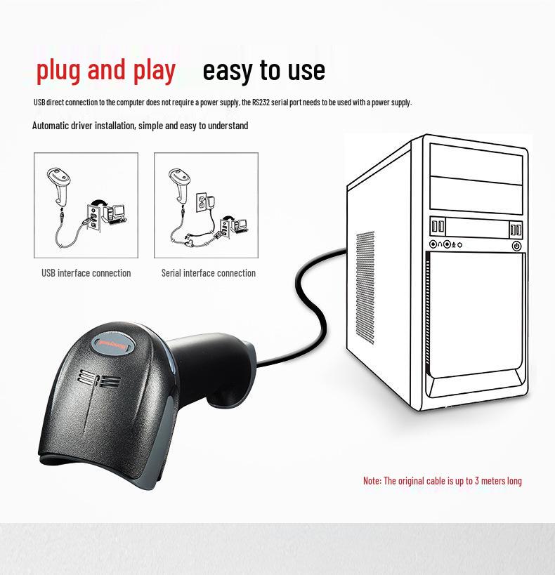 Honeywell 1900GHD1902 High-Density Barcode Scanner
