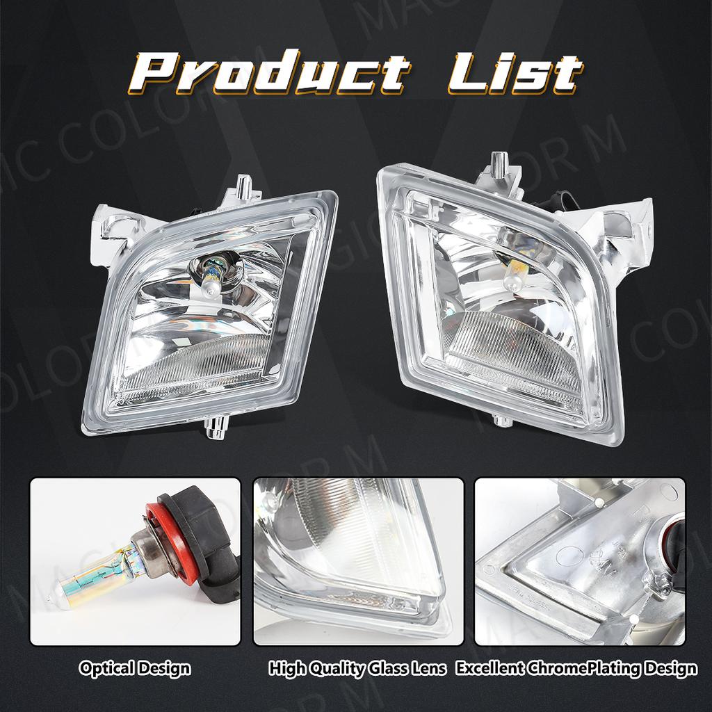 2PCs LED Fog Lamps For Mazda 6 Atenza 2008 2009 2010 2011 2012 Halogen DRL Daytime Running Lights FronT Bumper Car Accessories