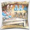 Cute Cartoon Rabbit Printing Series Pattern Pillowcase Square Pillowcase Home Office Decoration Pillowcase