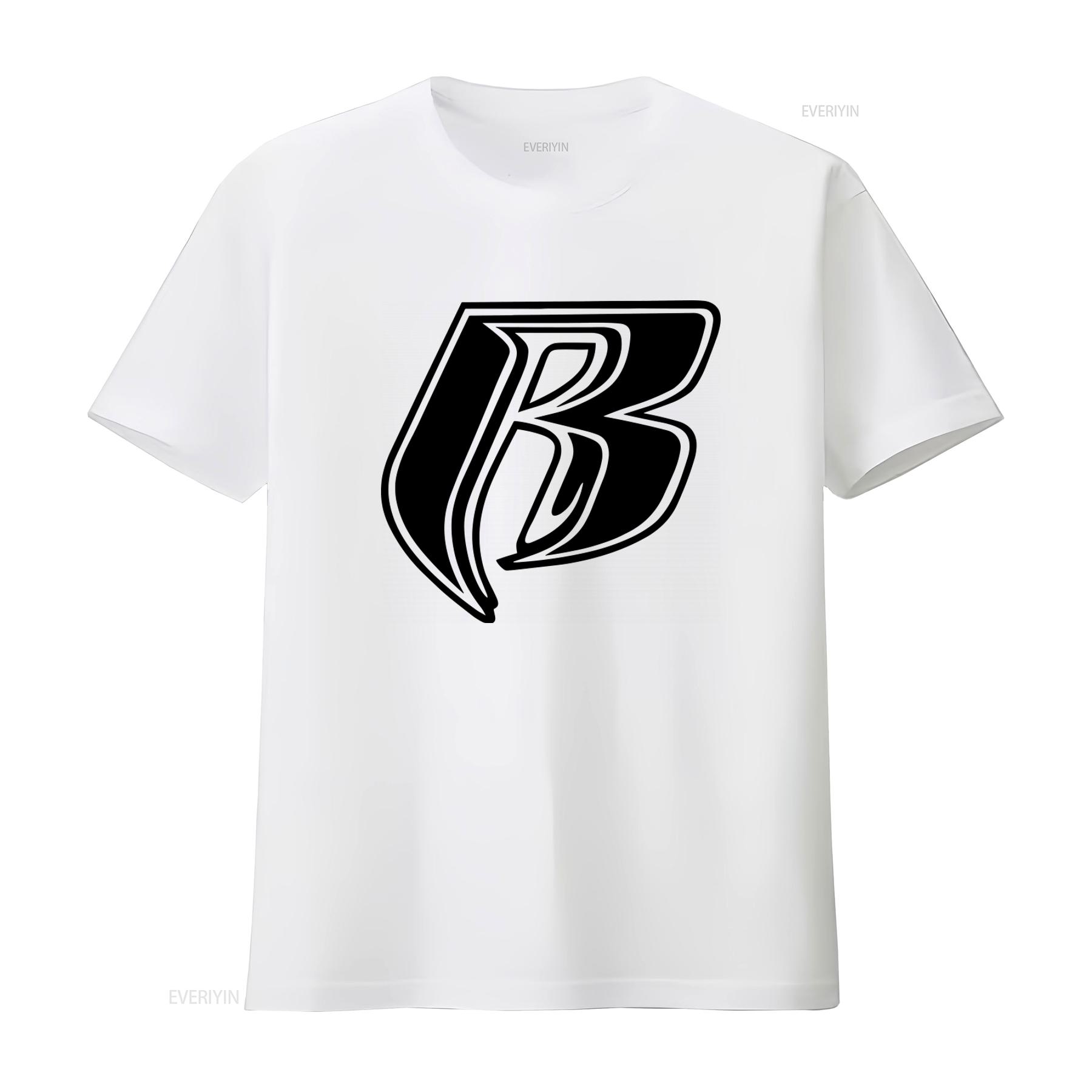 Ruff Ryders Stylisches Logo Weißes T-Shirt Schneller Versand Premium Qualität Vintage Gewaschen Atmungsaktiv Unisex Lässig für Herren Bequem L black