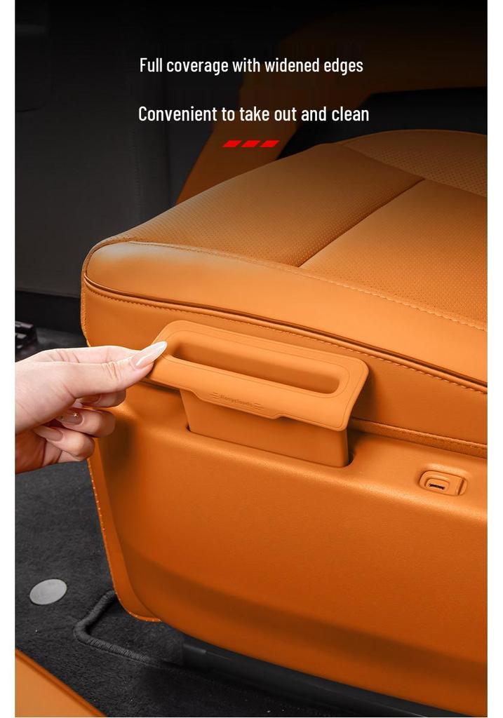 Ideal i6/i8 Second Row Seat Silicone Storage Box - Car Interior Decoration Accessories