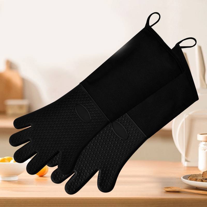 Professional Silicone Baking Mitts With Non Slip Grip And Heat Insulation For Chefs And Home Cooks