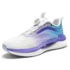 Mens Breathable Running Shoes Lightweight Cushioned Sneakers With Rotating Buckle