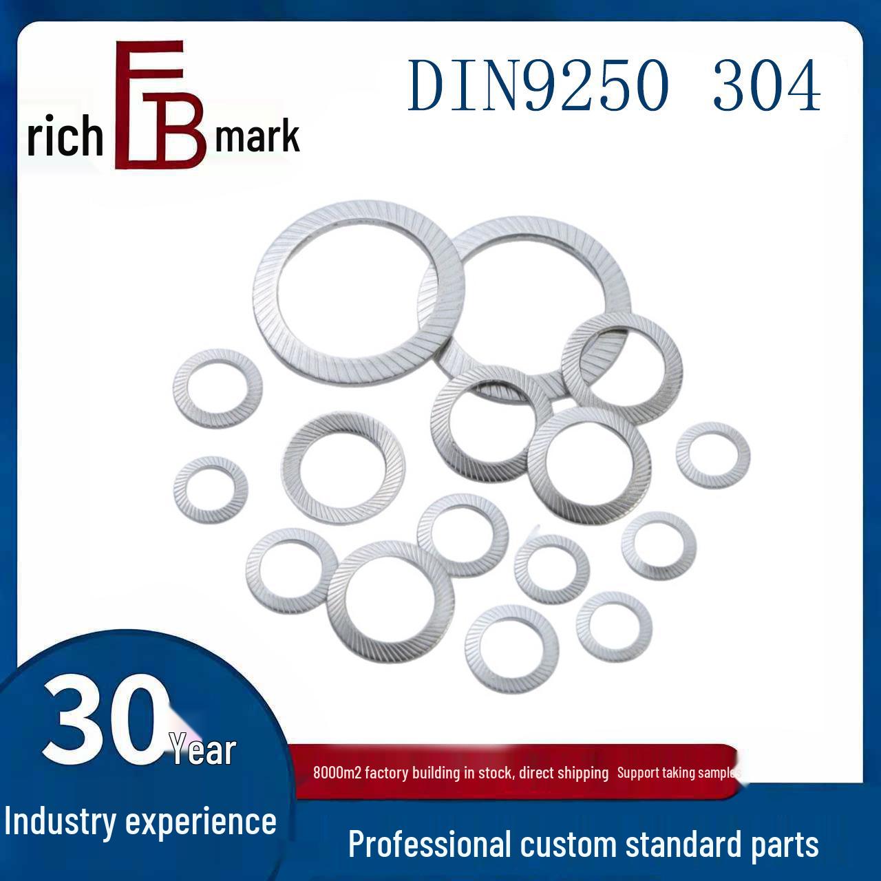 304 Stainless Steel Double-Sided Self-Locking Anti-Slip Washer Model 3