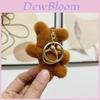Adorable Plush Teddy Bear Keychain Soft Stuffed Animal Doll Cute Gift