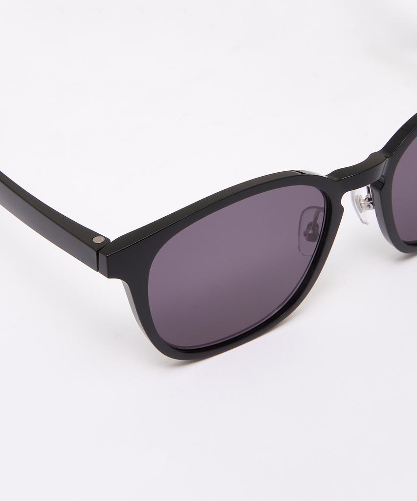 Alloaiweeo [Essential] Al3502 0909G Essential Black Sunglasses