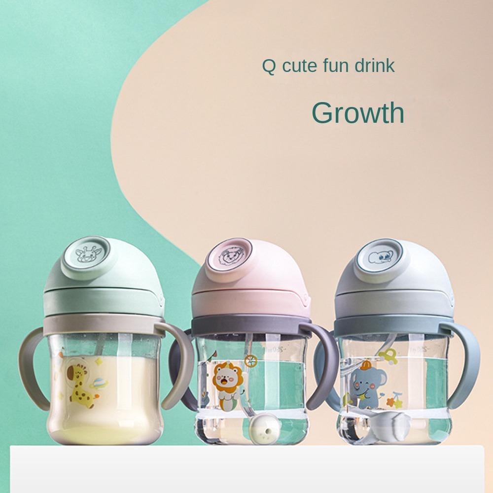 Cartoon Animals Baby Sippy Cup Cute Baby Learning Drinking Cup Baby Training Cup  Feeding Cup