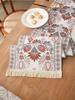 New Chinese Classical Printing Table Flag Decoration Classical Painting Table Flag Color Table Towel Household Dining Table Tea Party