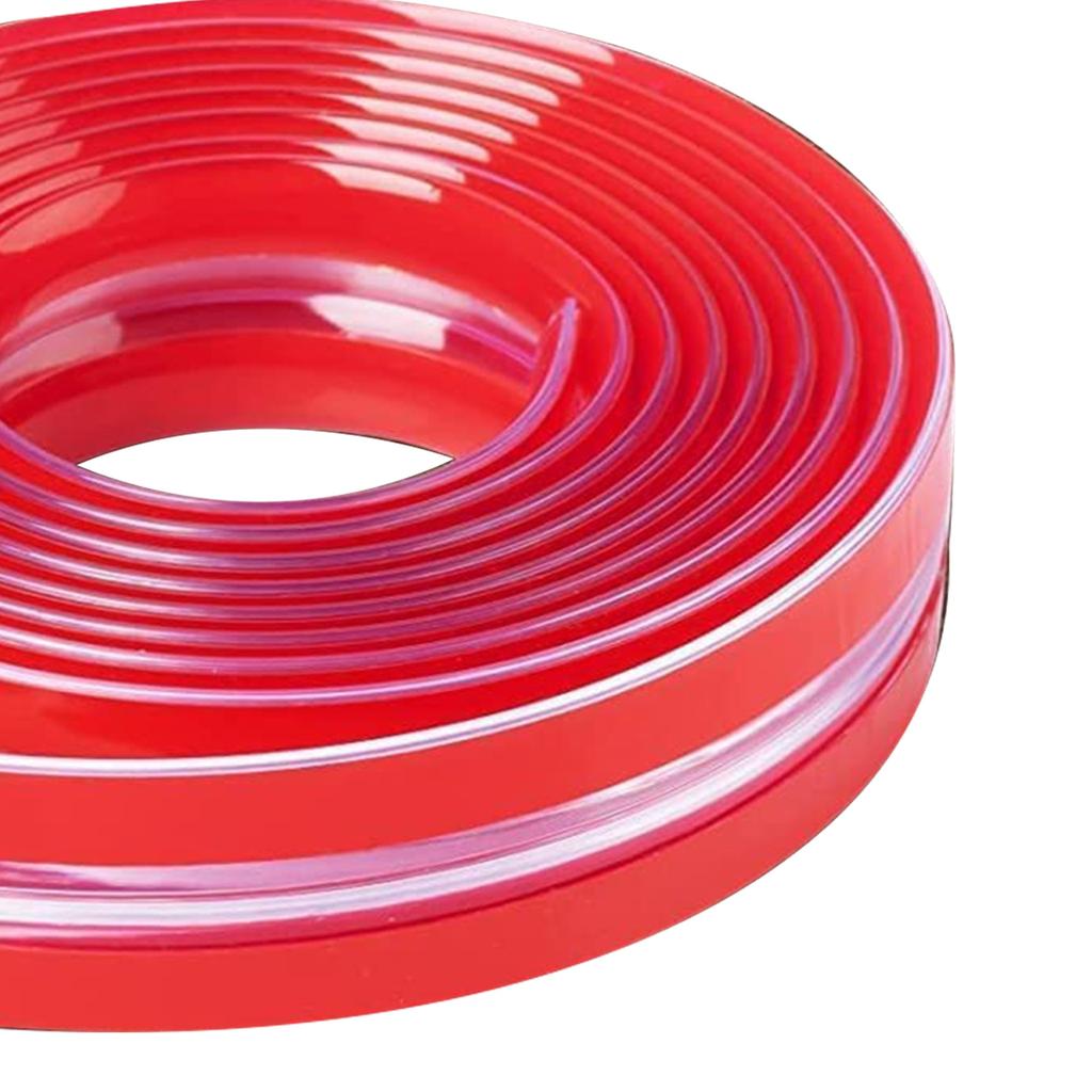 Corner Protector Strip Transparent PVC Edge Protector Strip Table Edge Banding Guards 2 Meter Clear