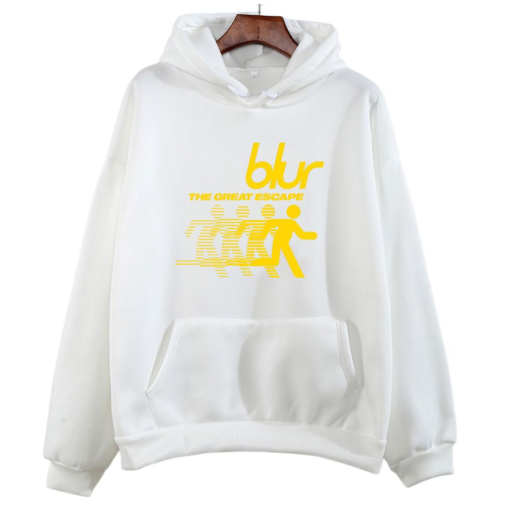 

Толстовки Blur Band Свитшот The Great Escape Модные Мужские Уличная Мода Женские С Длинным Рукавом Худи Рок Популярные Пуловеры Повседневные S