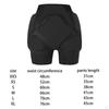 Padded Shorts Absorbing Comfortable Hip Protection Gear for Ice Skating Men Women Snowboard