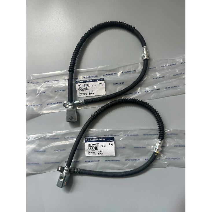 Genuine Front Brake Hose Assy LH 4871009002 RH 4871109002  For Ssangyong Actyon Kyron Rexton Actyon Sports
