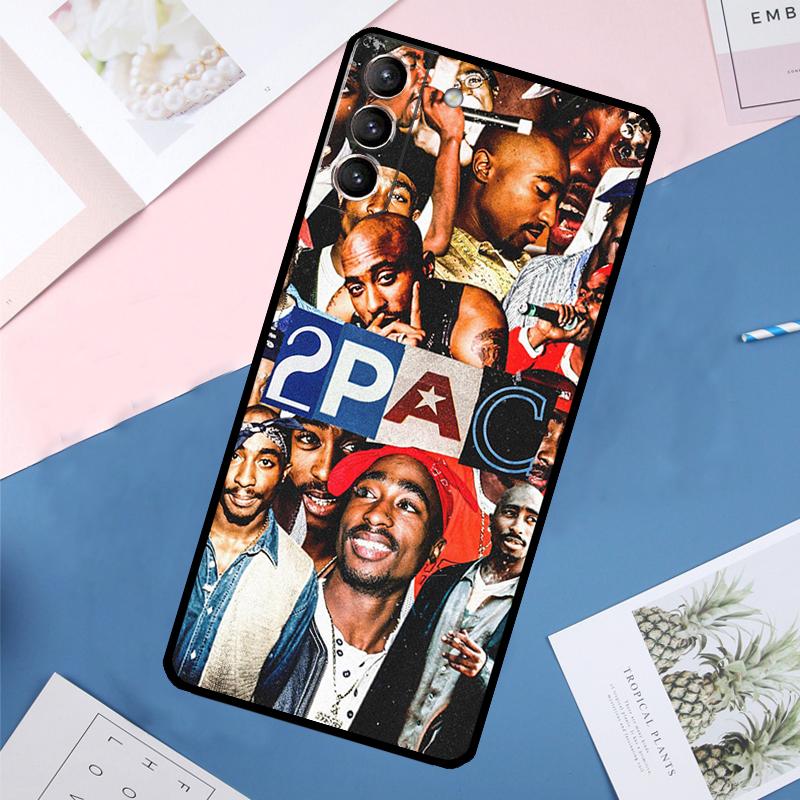 Tupac 2Pac Shakur Case For Samsung Galaxy S25 Ultra S21 S22 S24 S23 Ultra S9 S10 Plus S21 FE S25 FE Back Cover