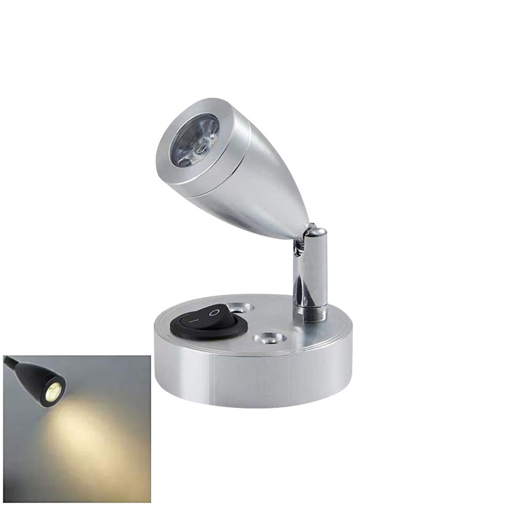 RV Leselicht LED Nachttischlampe Drehbare Universalschlauch-Spotlichter RV Camper Van Bootslampe Innenzubehör