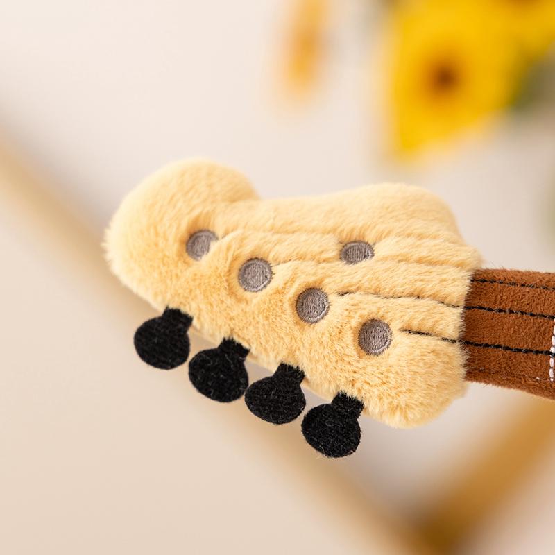 Lovely Instrument Combination Plush Saxophone Guitar Doll Guzheng Toy Piano Soft Pillow Gift For Children