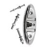5inch 6inch  Marine Mooring Folding Cleat 316 Stainless Steel High Mirror Polished Glossy Boat Deck Folding Cleats Parts