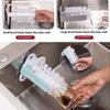 Kitchen Glass Scrubber Multi-use Non-slip Handle Cup Bottle Cleaner Brush for Sink Dish Wine Glass Baby Feeding Bottle Washing