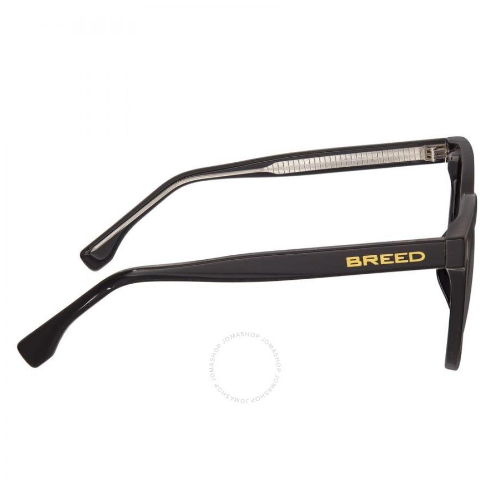 Breed Herren S Schwarze Quadratische Sonnenbrille bSg066c6