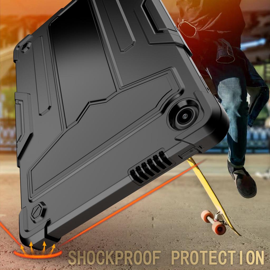 Armor Case Universal for Lenovo Tab 10.1 2025 K10C 10.1" Model TB-311XU TB-311FU Kickstand Heavy Duty Cover Shockproof 3-Layers