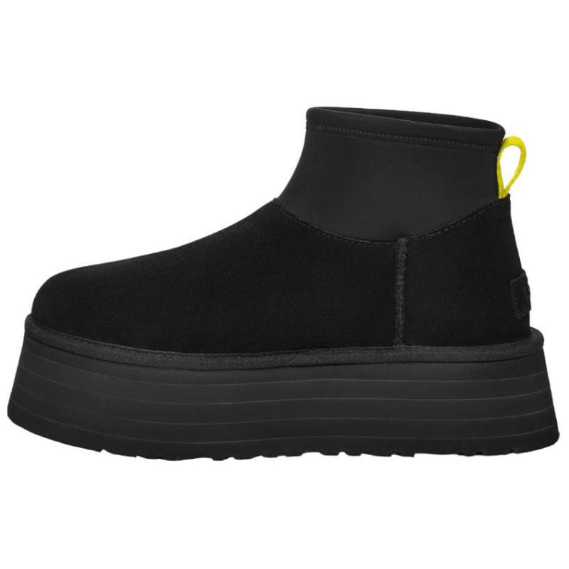 UGG Classic Mini Dipper Boot Black Yellow Women s Sneakers 1168170-BLK 42 11350₽