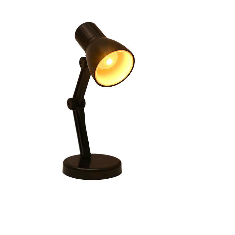 Creative Mini Led Folding Night Light Cartoon Style Student Desk Lamp