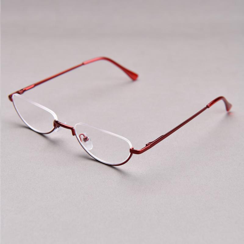 Round Reading Glasses Unisex Presbyopia Hyperopia Eyeglass Men Trendy Retro Red Eyewear Alloy Prescription Glasses