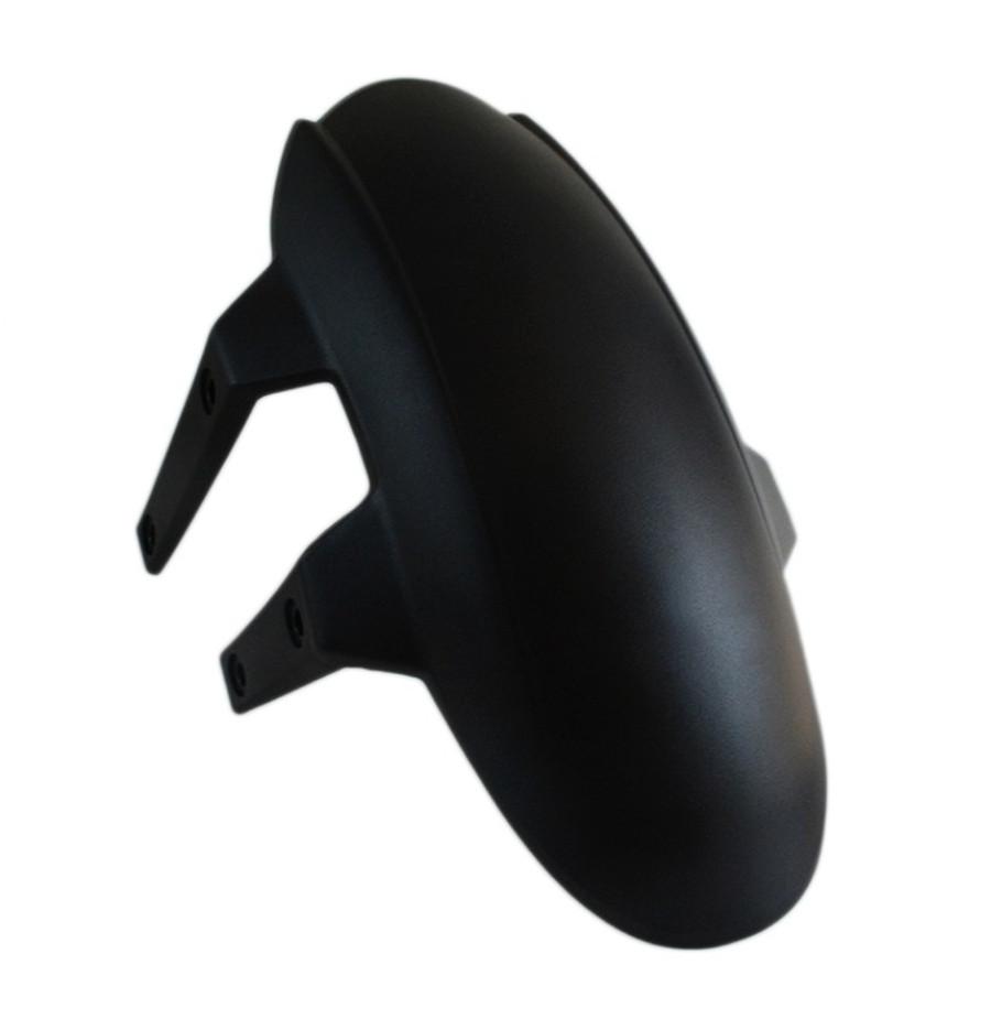 Black PVC Motorcycle Rear Wheel Cover Fender Splash Guard Mudguard with Bracket