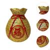 Blessing Bag Decor Flower Vase Elegant Crafts Home Furnishing Centerpiece Table Decoration Resin