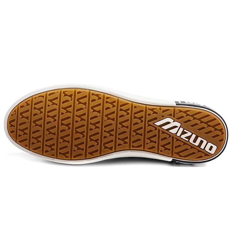 Mizuno Court S Tang Fabric Comfortable Casual Wrap Non-Slip Wear-Resistant High-Top Skate Shoes Unisex Skate Shoes Blue White Black D1GH214101