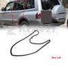 Door Panel Weatherstrip Opening Rubber OTR Sealing for Mitsubishi Pajero Montero Long Wagon Shogun V7# V9# 2000-2006 2008 2011