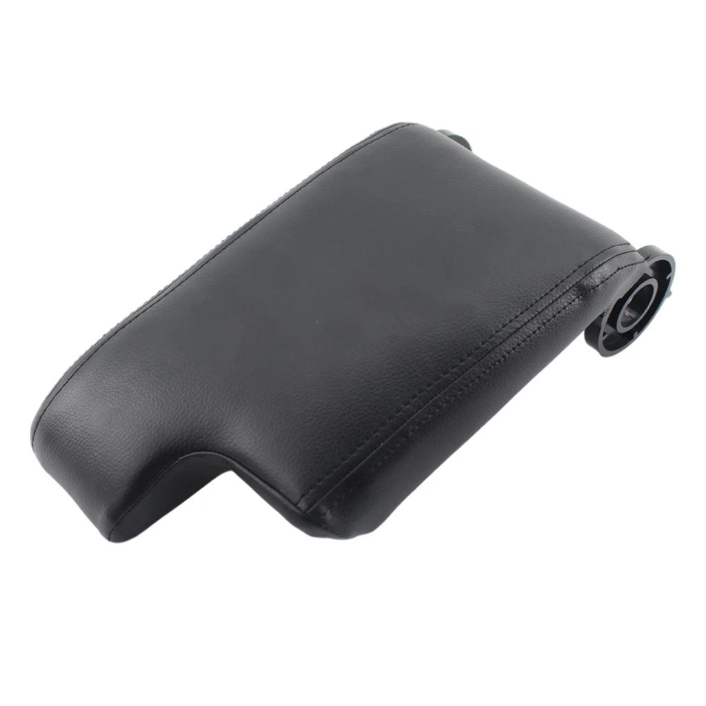 

For BMW M3 320i E46 99-04 323CArmrest Storage Cover PU Leather Car Interior Center Console Handrail Box Lid Auto Interior Parts чёрный