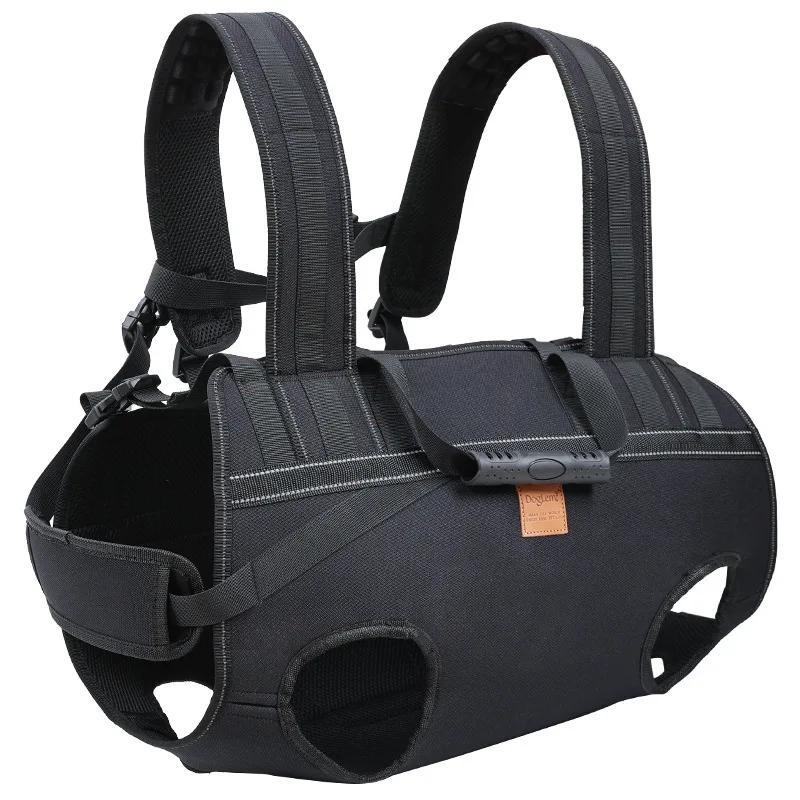 New Big dog travel backpack multifunctional outdoor disabled dog walking stretcher medium and large dog travel assistance tool