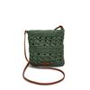 Simple Solid Color Casual Woven Shoulder Crossbody Bags For Daily Urban Style Women